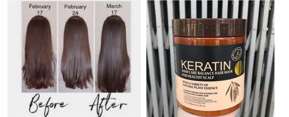 Keratin Hair Care Balance Hair Mask & Hair Treatment – (500ml) - DGN Mart