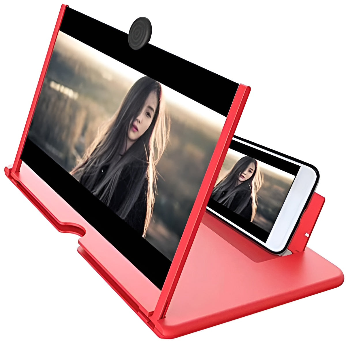 Mobile Screen Magnifier the mobile Screen for large display - 7 inch (Random color ) - DGN Mart