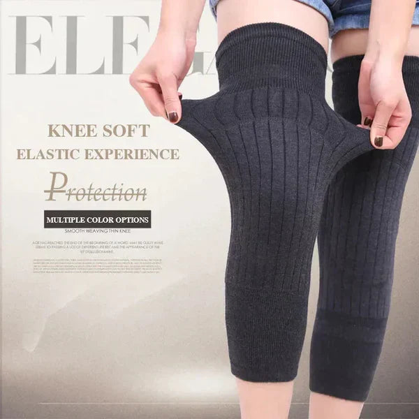 1 Pair Unisex Women Men’s Cashmere Wool Knee Brace Pads  (Random Color) - DGN Mart