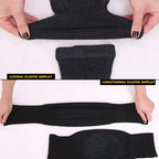 1 Pair Unisex Women Men’s Cashmere Wool Knee Brace Pads  (Random Color) - DGN Mart