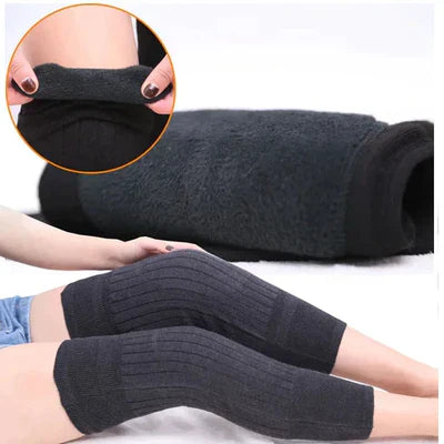 1 Pair Unisex Women Men’s Cashmere Wool Knee Brace Pads  (Random Color) - DGN Mart