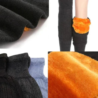 1 Pair Unisex Women Men’s Cashmere Wool Knee Brace Pads  (Random Color) - DGN Mart