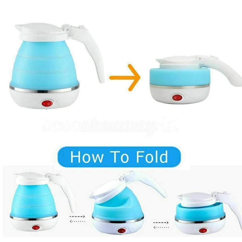 Fast Water Boiling 600 ml Portable Kettle Travel Kettle ( Random Color ) - DGN Mart