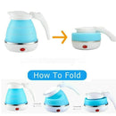 Fast Water Boiling 600 ml Portable Kettle Travel Kettle ( Random Color )