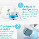 Fast Water Boiling 600 ml Portable Kettle Travel Kettle ( Random Color )