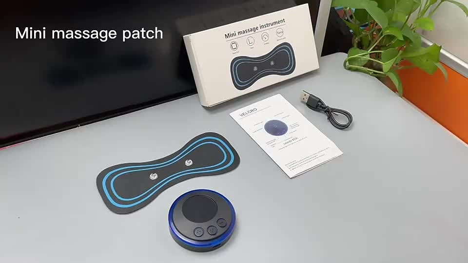 Portable EMS Mini Electric Massager Patch – Muscle Pain Relief for Neck, Back, Arms & Full Body - DGN Mart