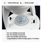 Infrared Motion Sensor Lamp Holder – 360° Smart Light Socket with Automatic On/Off Detection - DGN Mart