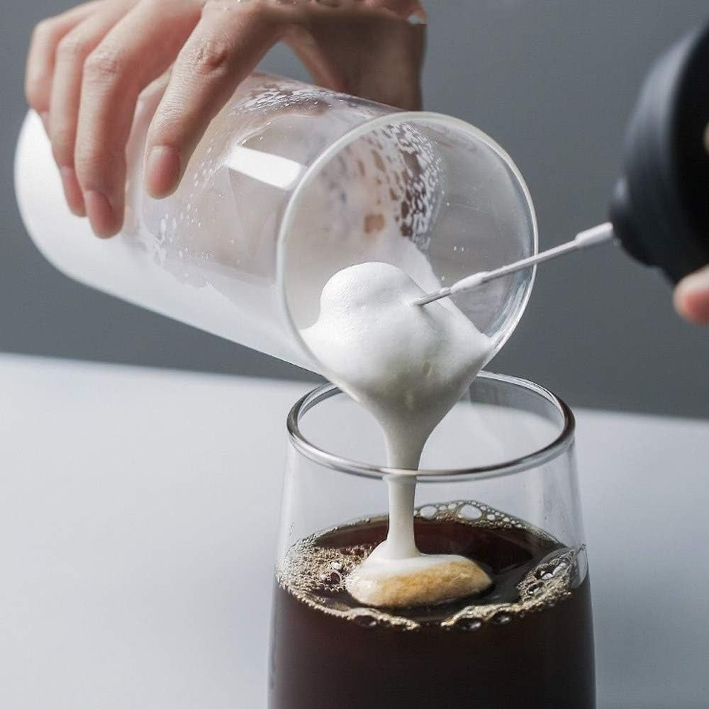 2 in 1 Rechargeable Milk Frother Wand (Black) - DGN Mart