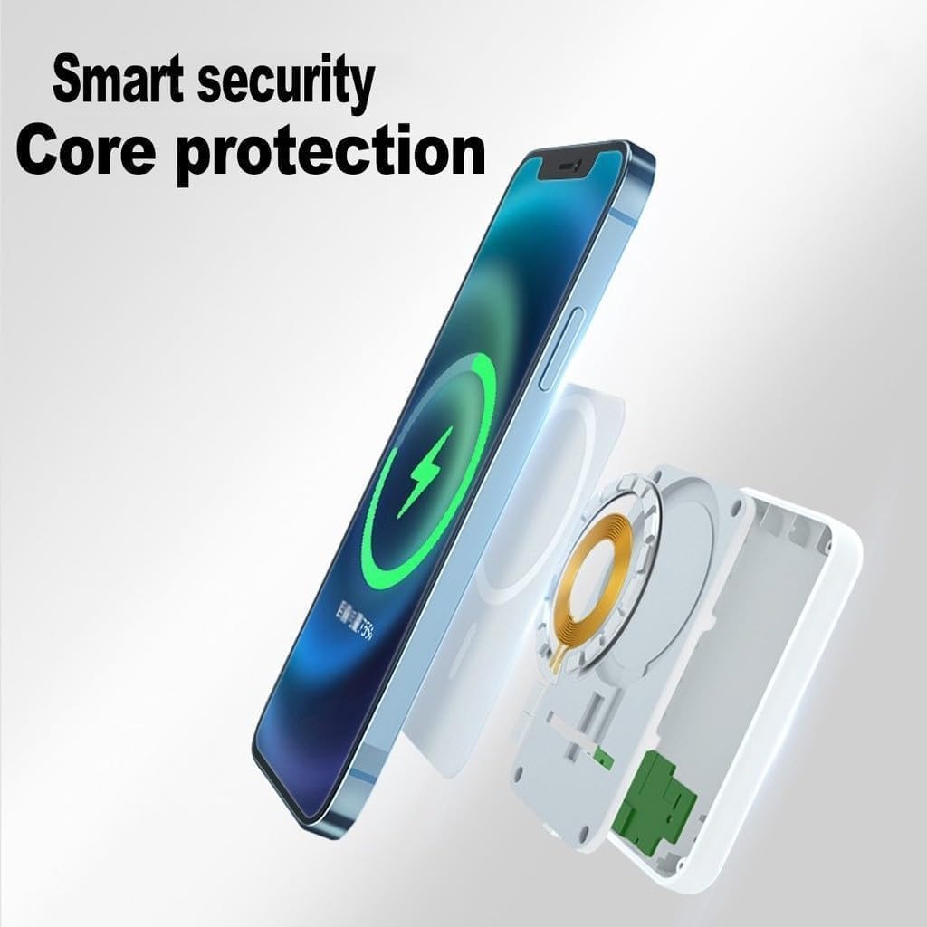 High Quality MagSafe Power Bank – 5000mAh Portable Charger with Super Strong Magnet - DGN Mart