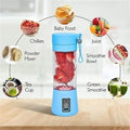 Rechargeable Portable Mini Juicer Blender [Random Color] With Box - DGN Mart
