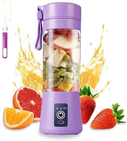 Rechargeable Portable Mini Juicer Blender [Random Color] With Box - DGN Mart
