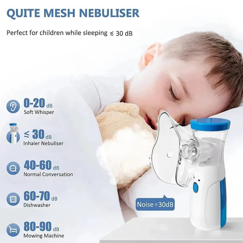 Mesh Nebulizer Machine For kids and adults - DGN Mart