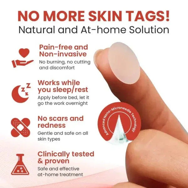 DermaSmooth Skin Tag Remover Patch - DGN Mart
