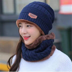 Muffler Cap With Neck Warmer 2in1 (Random Color) - DGN Mart