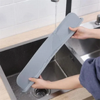 Silicone Sink Splash Guard Flexible Water Stopper for Kitchen(Random Color) - DGN Mart