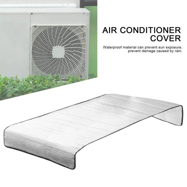 AC Outer Heat Protection Sheet – Aluminium Coated Sun Reflective Cover
