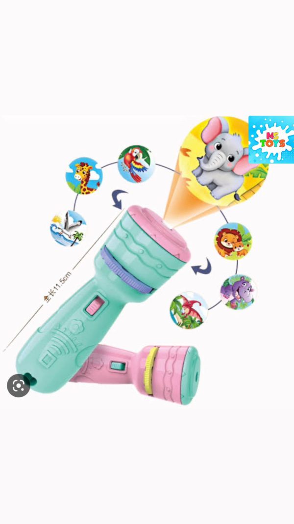 Baby Projector Torch (random Color ), - DGN Mart