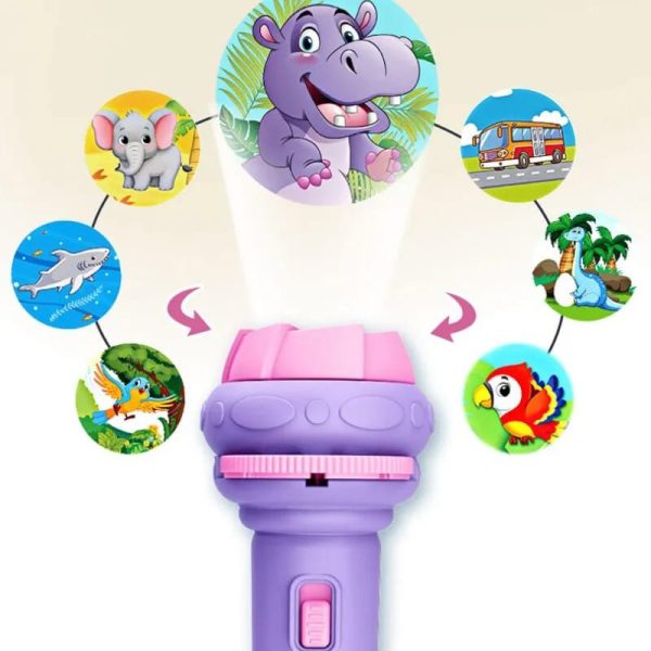 Baby Projector Torch (random Color ), - DGN Mart