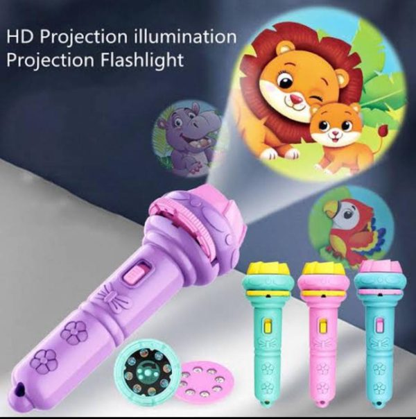 Baby Projector Torch (random Color ), - DGN Mart