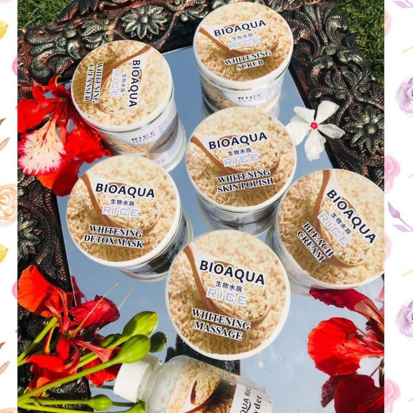 Bio Aqua Rice Facial Kit Brightening Facial Kit Fairness Instant Radiance - DGN Mart