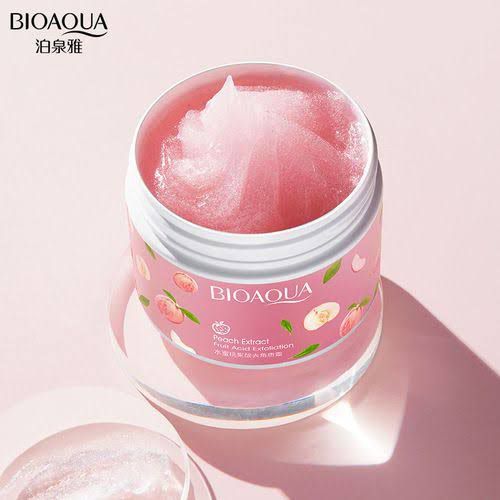 Bioaqua Peach Extract Fruit Acid Exfoliating Face Gel Cream 140g | Original. - DGN Mart