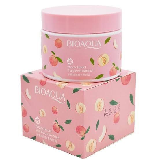 Bioaqua Peach Extract Fruit Acid Exfoliating Face Gel Cream 140g | Original. - DGN Mart