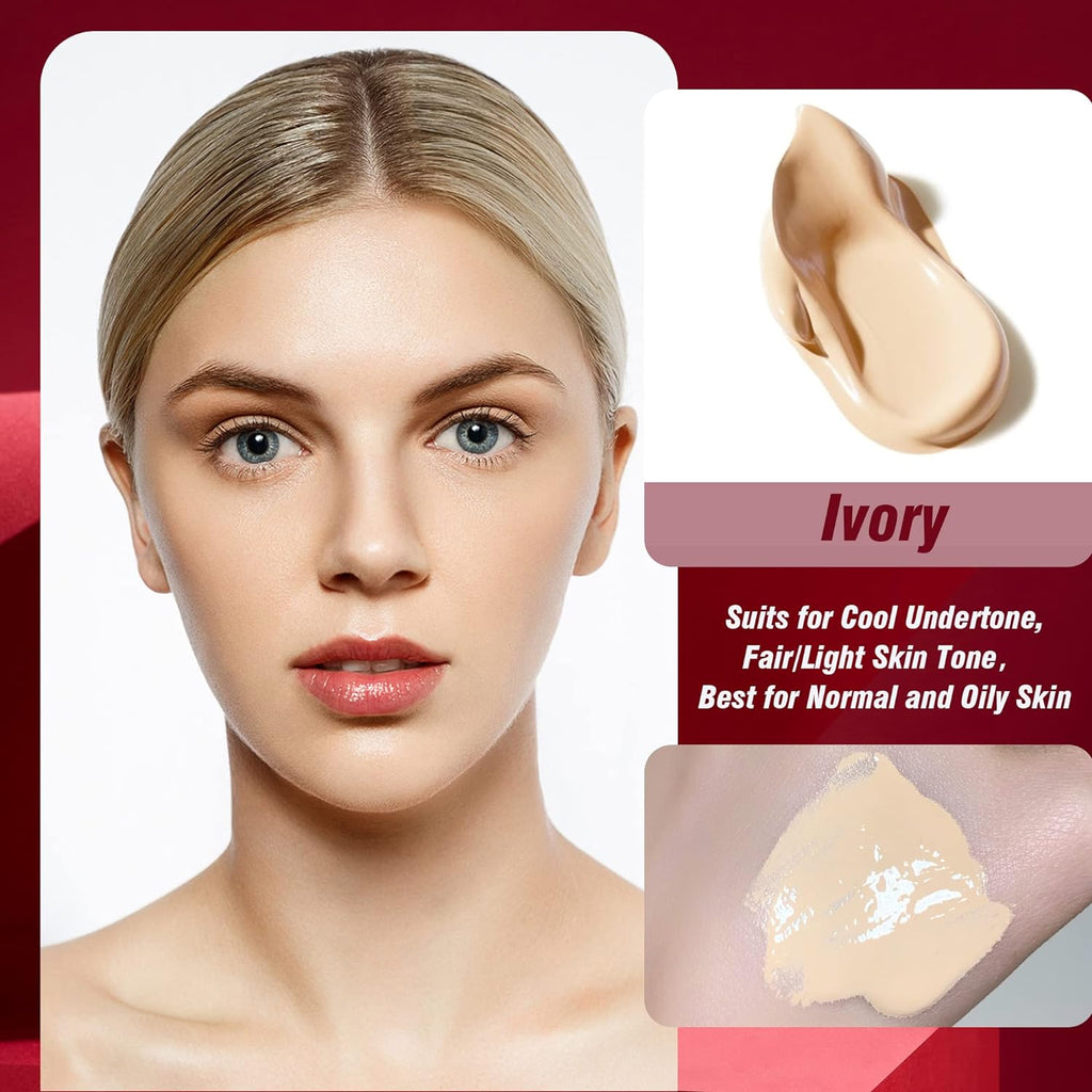 FV SK-Forever Foundation Matte Finish Liquid Foundation, Waterproof, Lightweight Foundation - DGN Mart