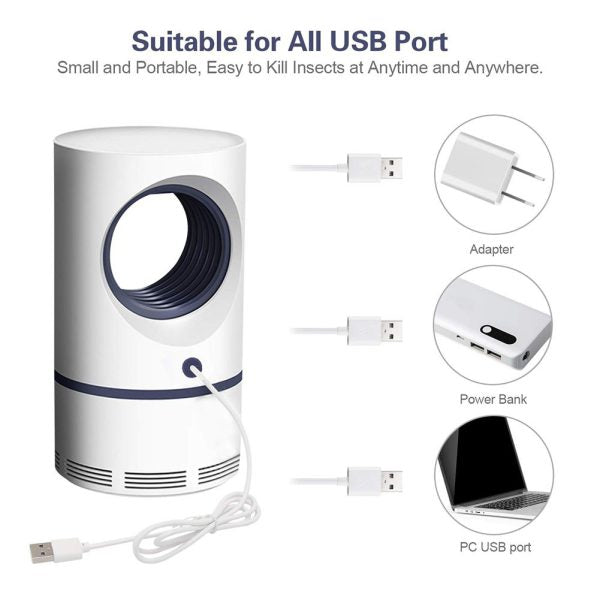 Electronic Mosquito Killer – Uv Led Mosquito Trap Lamp - DGN Mart