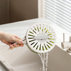 Folding Handle Drain Basket with Lid Fruit Vegetable Washing Bowl - DGN Mart