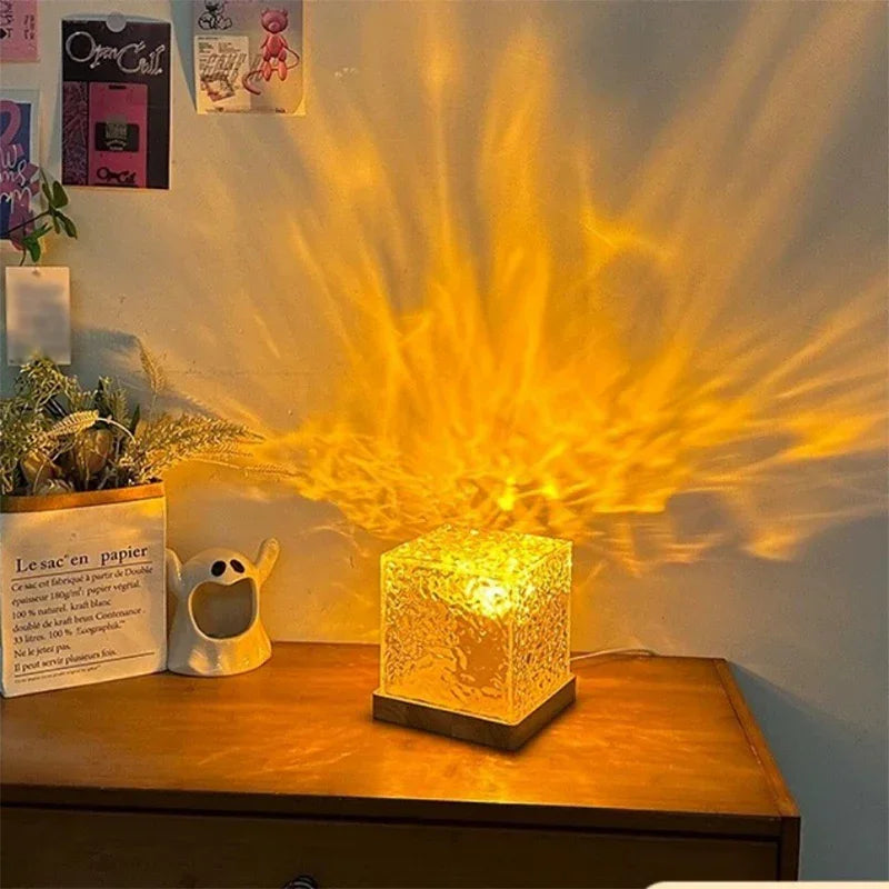Dynamic Water Ripple Lamp Projector with RGB colors, Underwater Effect - DGN Mart